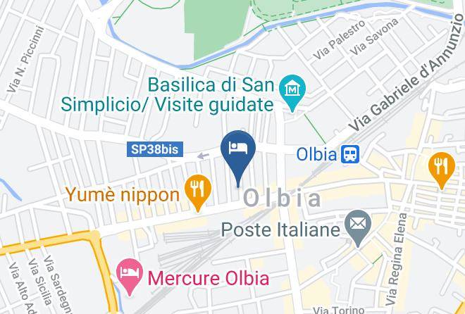 Colonna Palace Hotel Mediterraneo Map