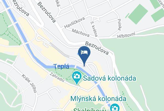 Carlsbad - Hotel Pavlov Maps