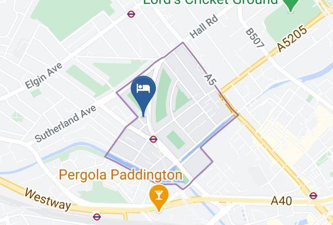 London - The Colonnade Hotel London Maps