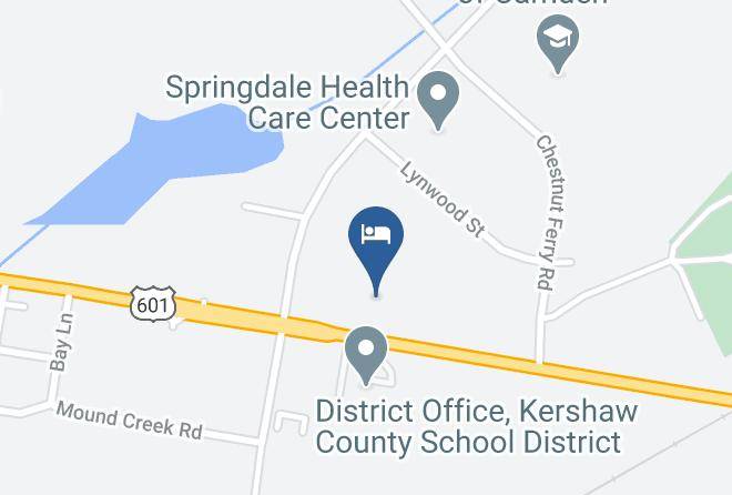 Kershaw - Colony Inn & Cafe Maps