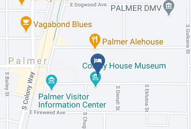 Matanuska Susitna Borough - Colony Inn Maps