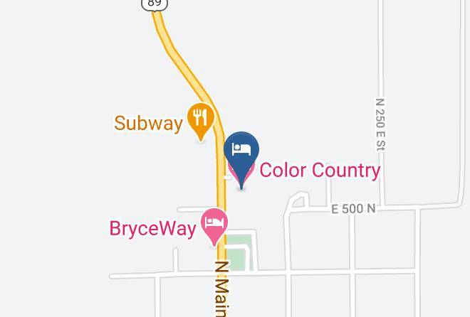 Garfield - Color Country Motel Maps
