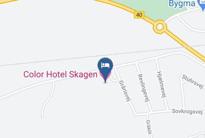 Skagen - Color Hotel Skagen Maps