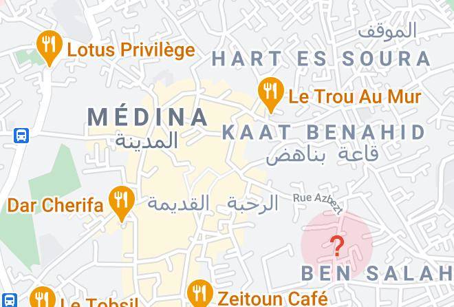 Marrakesh - Color Safra Maps