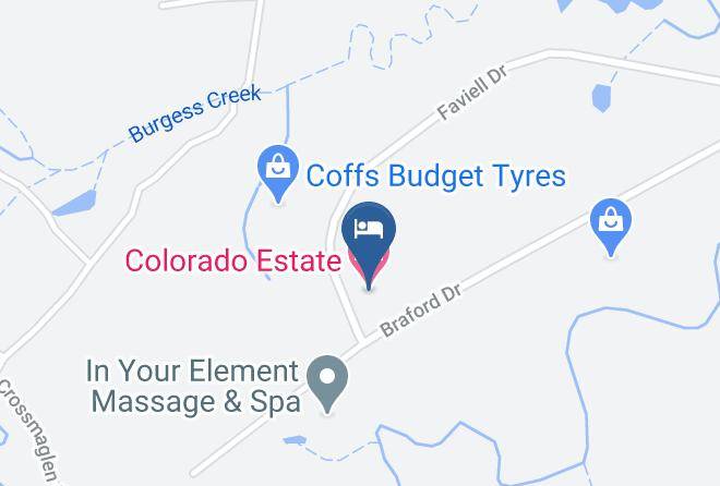 Coffs Harbour - Colorado Estate Maps
