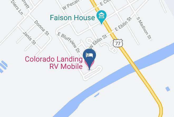 Fayette - Colorado Landing Rv Mobile Maps