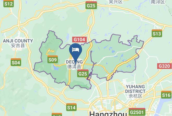 Huzhou - Colorful Holiday Hotel Maps