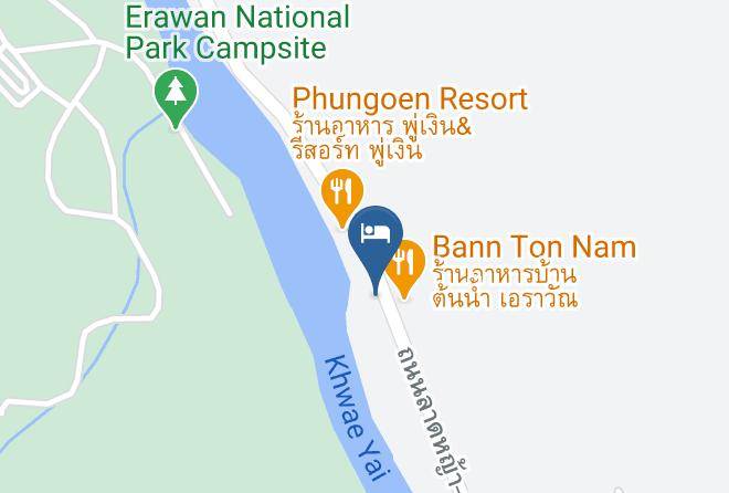 Amphoe Si Sawat - Colorful Riverside Kanchanaburi Maps