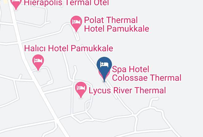 Pamukkale - Spa Hotel Colossae Thermal Maps
