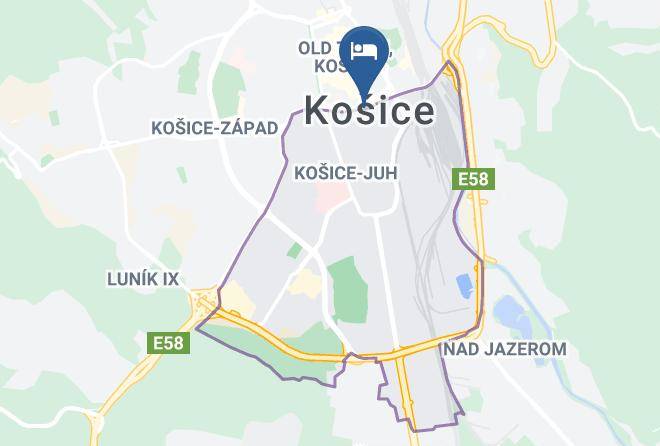Kosice - Colosseo Residence Maps