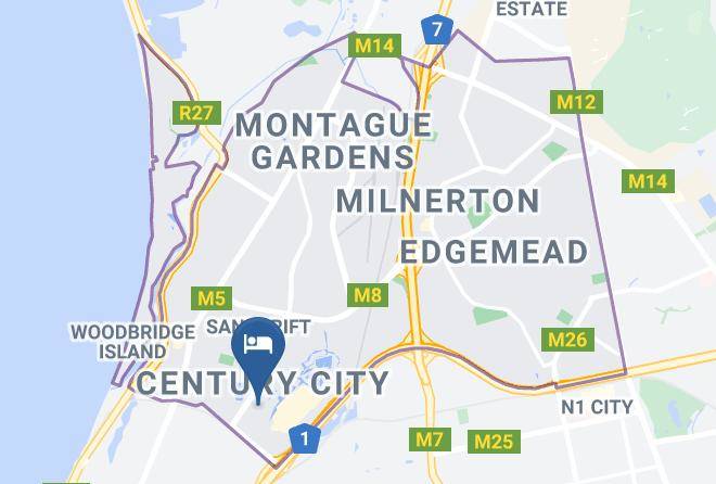 City Of Cape Town - Colosseum Luxury Hotel Maps