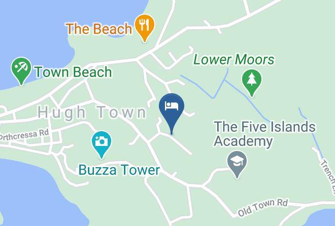 Isles Of Scilly - Colossus B&b Maps