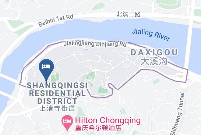 Yuzhong District - Colour Hotel Maps