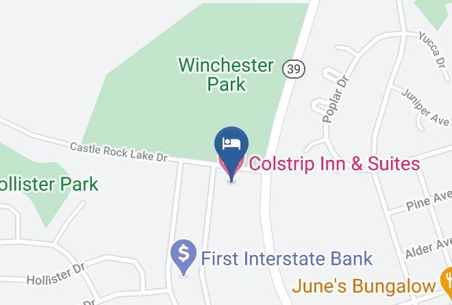 Rosebud - Colstrip Inn & Suites Maps