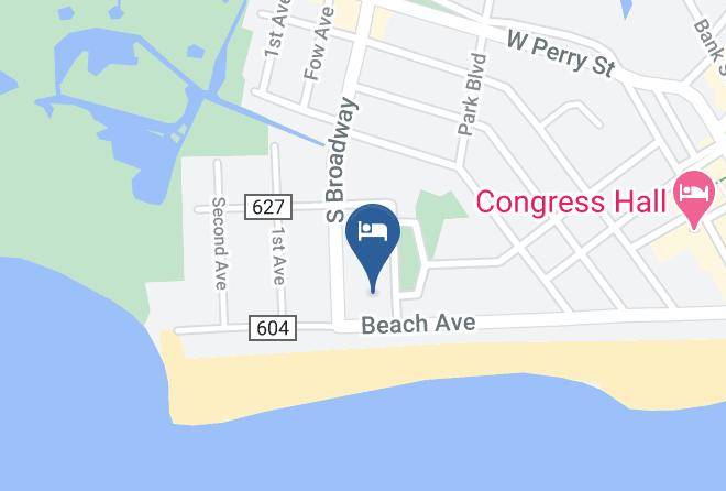 Cape May - Colton Court Motor Inn Maps