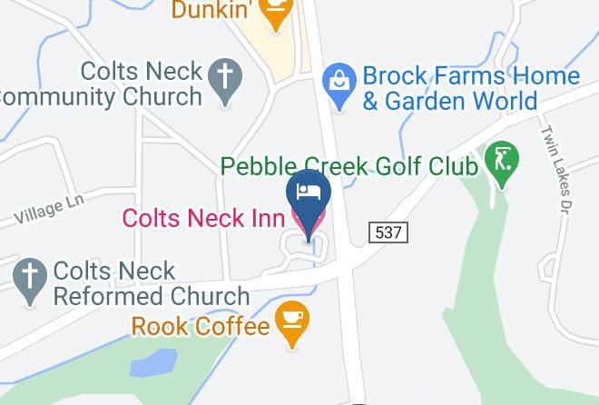 Monmouth - Colts Neck Inn Hotel Maps