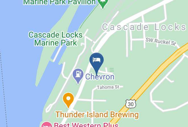 Hood River - Columbia Gorge Inn Maps