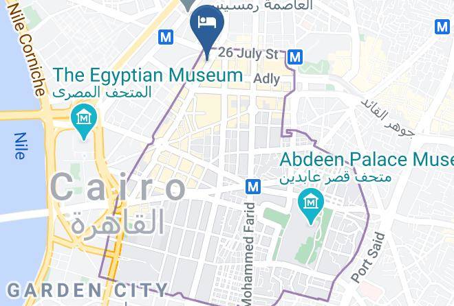 Cairo - Columbia Hotel Maps