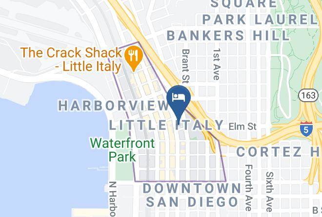 San Diego - Columbia Lofts Maps