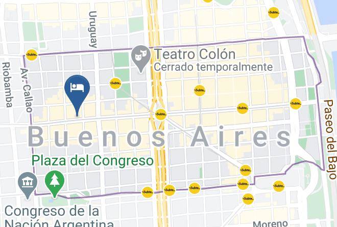 San Nicolas - Columbia Palace Hotel Maps