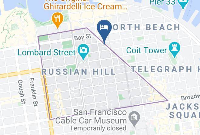 San Francisco - Columbus Motor Inn Maps