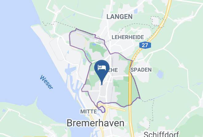 Bremerhaven - Hotel Columbus Maps
