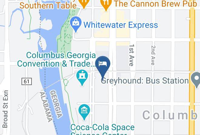 Muscogee - Columbus Marriott Maps
