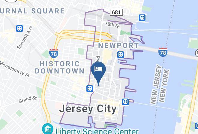 Hudson - Canopy By Hilton Jersey City Arts District Maps