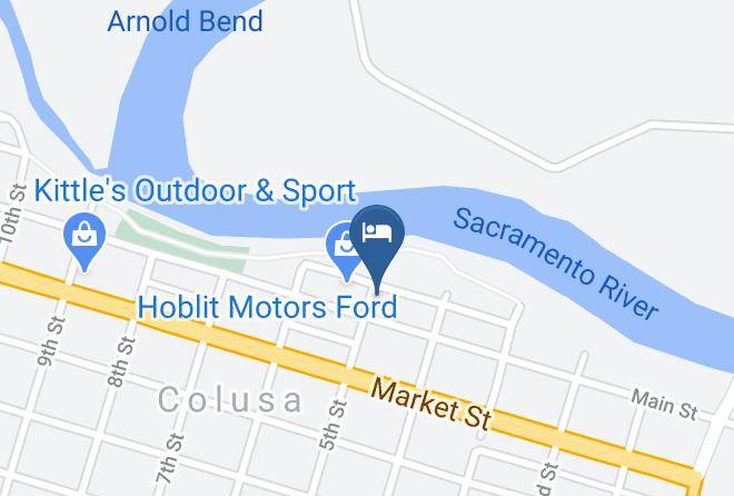 Colusa - Colusa Riverside Inn Maps