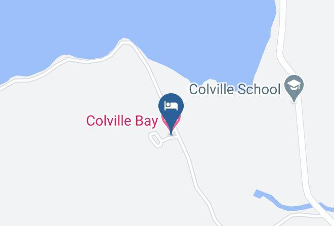 Thames Coromandel - Colville Bay Motel Maps