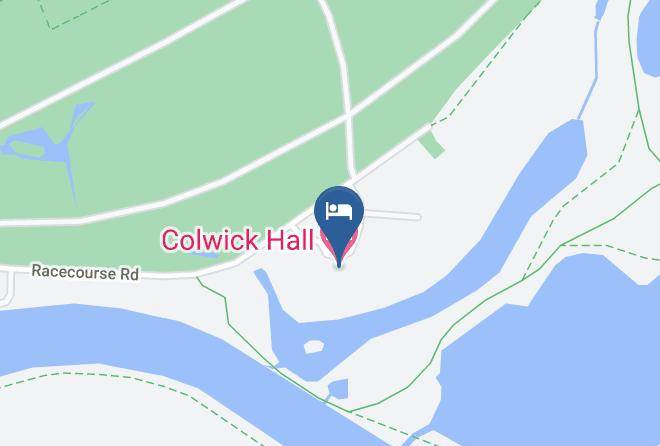 Nottingham City - Colwick Hall Hotel Maps