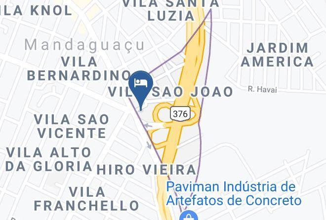 Mandaguacu - Comaq Palace Hotel Maps