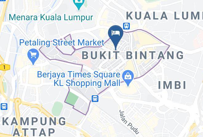 Kuala Lumpur - Combo Guest House Maps