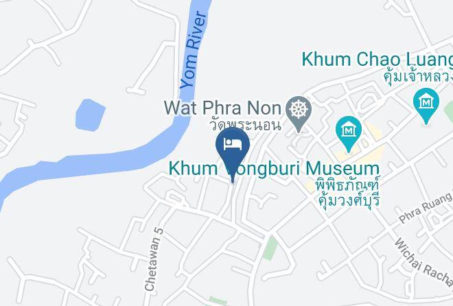 Amphoe Mueang Phrae - Come Moon Loft Hotel Maps