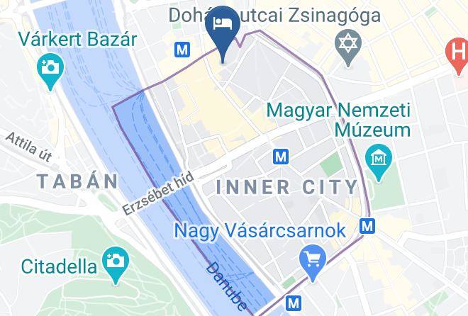 Budapest 5 Kerulet - Comebackpackers Maps