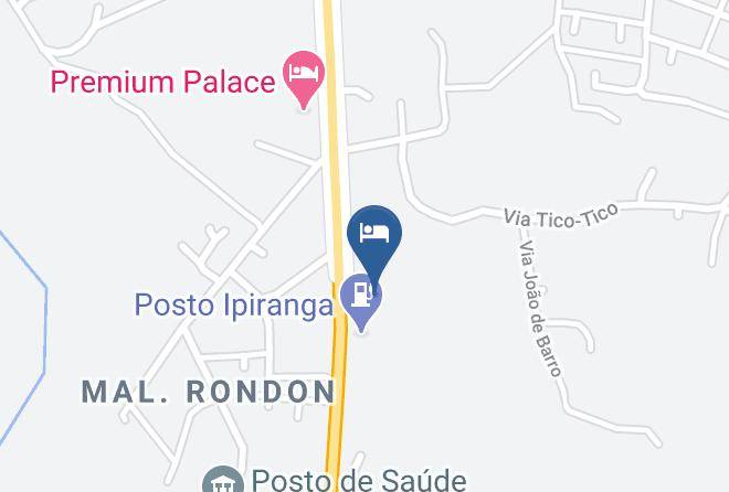 Ariquemes - Comercio Hotel Maps