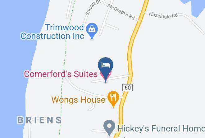 Comerford's Suites Map