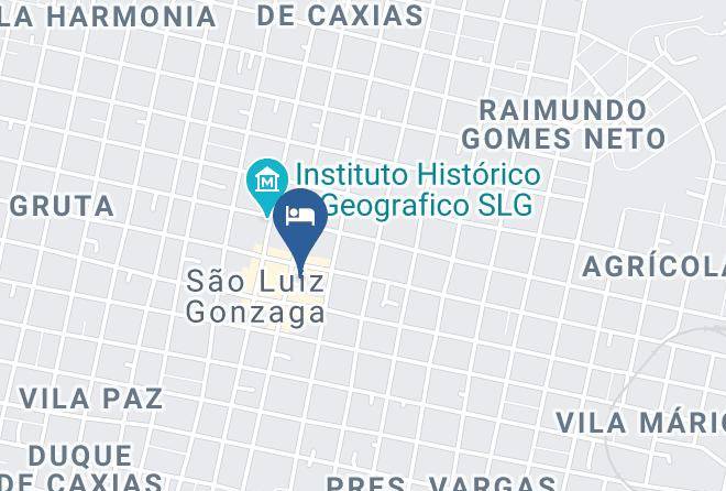 Sao Luis Gonzaga - Cometa Plaza Hotel Maps