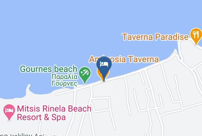 Comfort Corali Beach Map