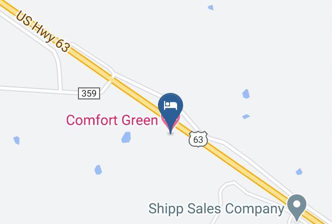 Comfort Green Motel Map