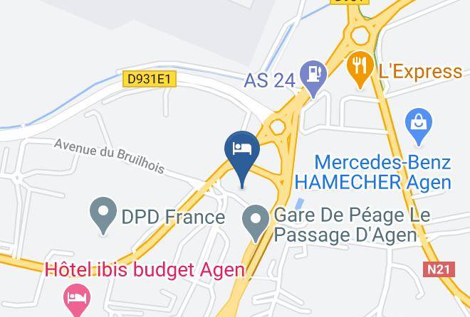 Lot Et Garonne - Best Western Agen Le Passage Maps