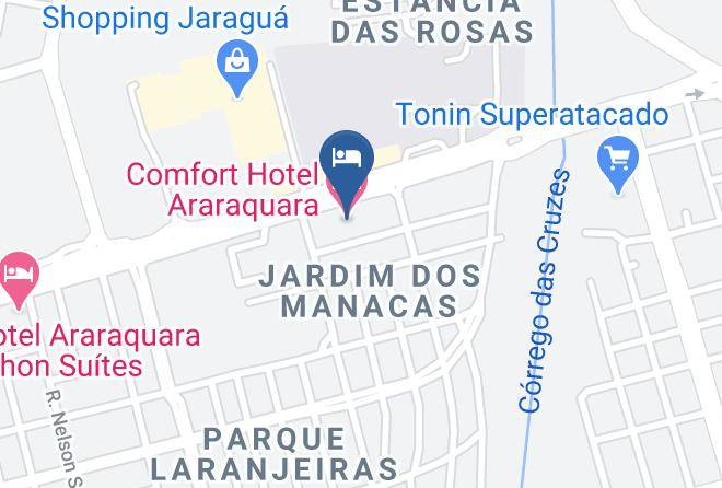 Araraquara - Comfort Hotel Araraquara Maps