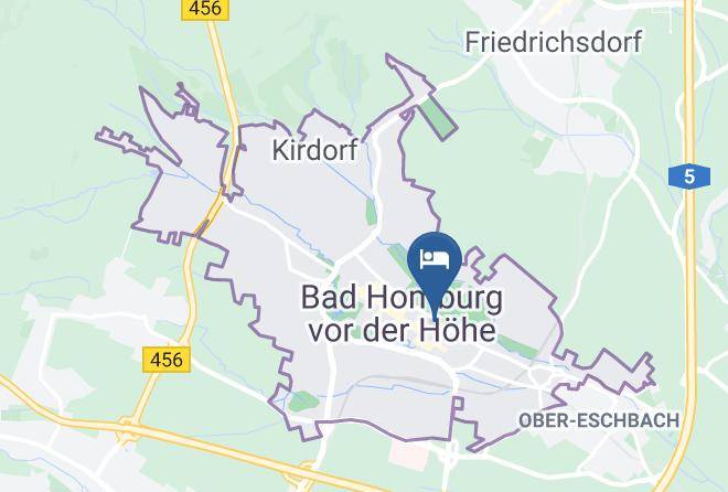 Hochtaunuskreis - Comfort Hotel Bad Homburg Maps