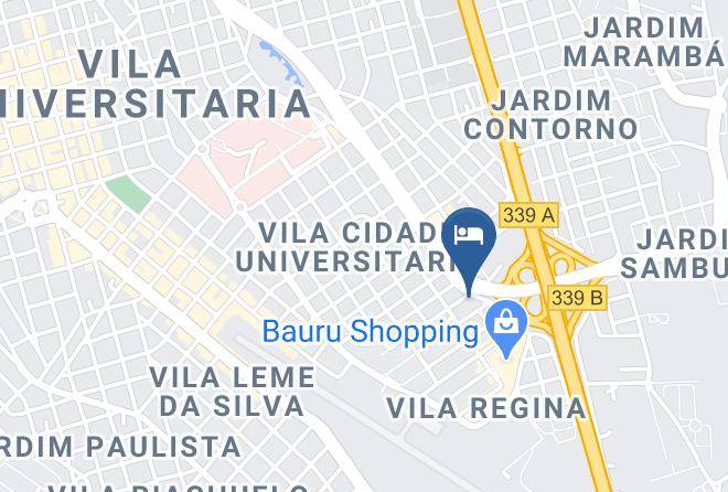 Bauru - Comfort Hotel Bauru Maps