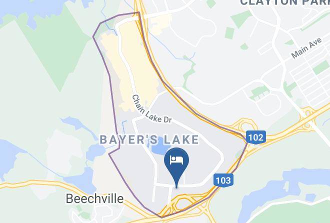 Halifax - Comfort Hotel Bayer's Lake Maps