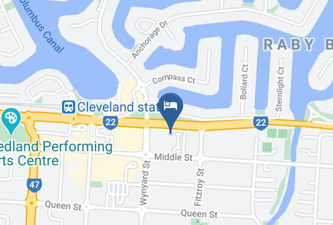 Redland - Comfort Hotel Cleveland Maps
