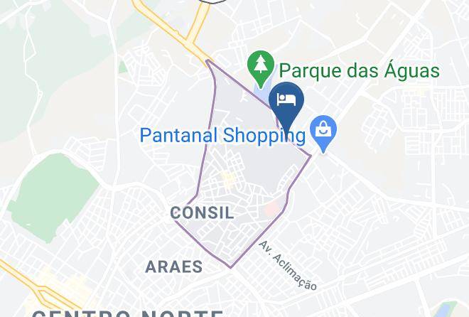 Cuiaba - Comfort Hotel Cuiaba Maps