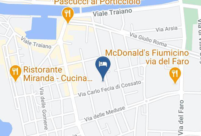 Rome - Comfort Hotel Fiumicino City Maps