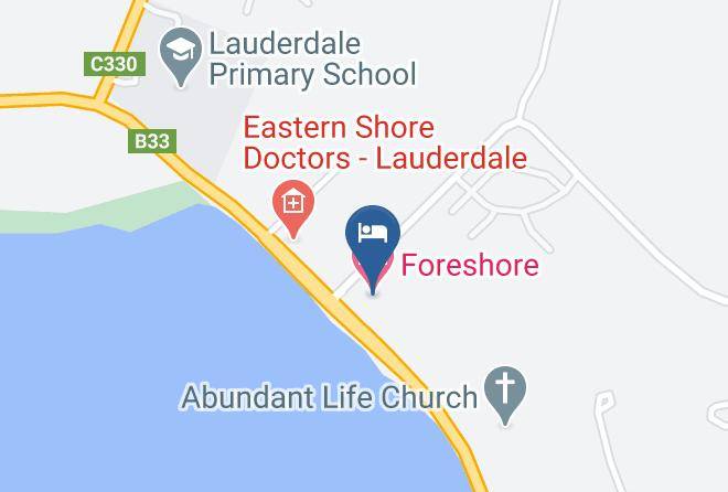 Foreshore Hotel Map