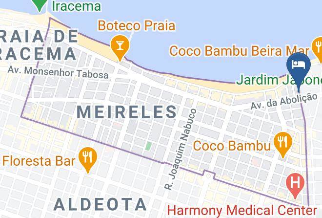 Fortaleza - Comfort Hotel Fortaleza Maps